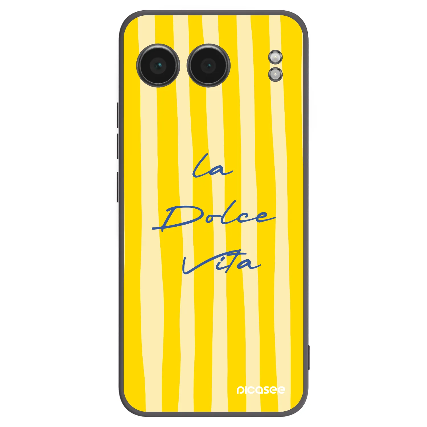 Picasee silikonowe czarne etui na OnePlus Nord 4 - Ladolcevita