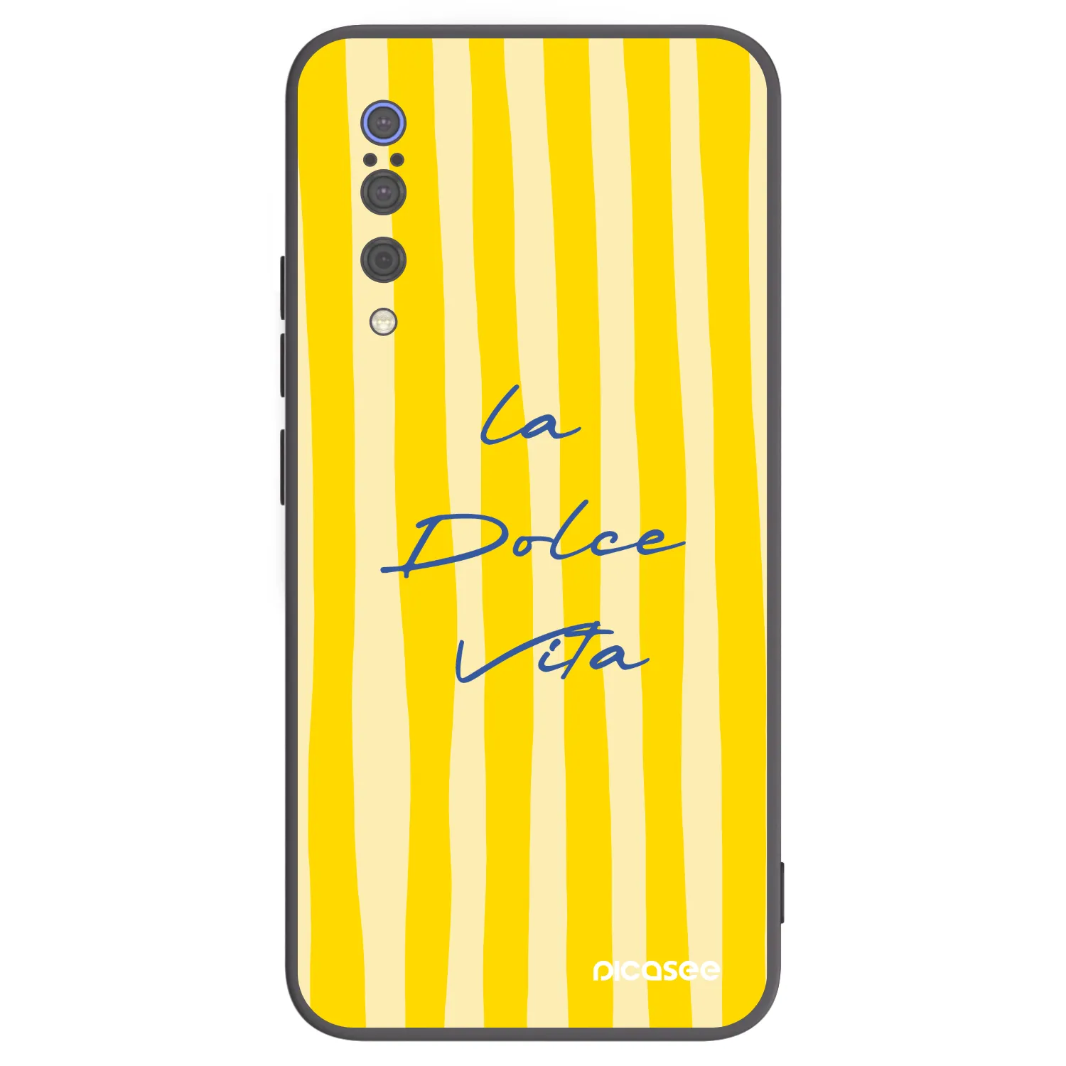 Picasee silikonowe czarne etui na Xiaomi Mi 9 - Ladolcevita