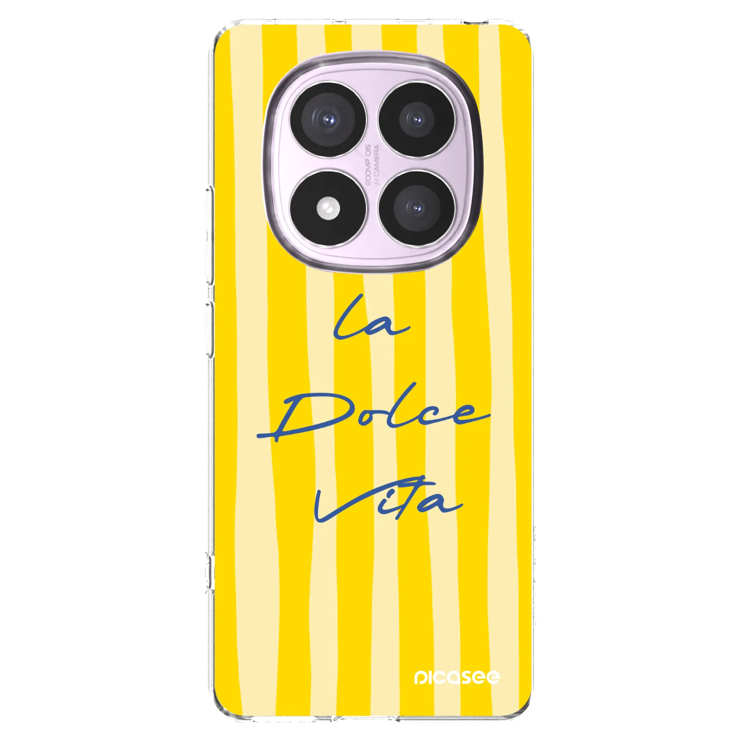 Picasee silikonowe przeźroczyste etui na Xiaomi Redmi Note 14 Pro 5G - Ladolcevita