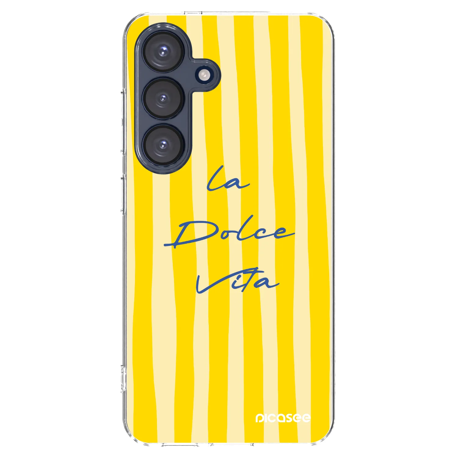 Picasee silikonowe przeźroczyste etui na Samsung Galaxy S25 5G - Ladolcevita