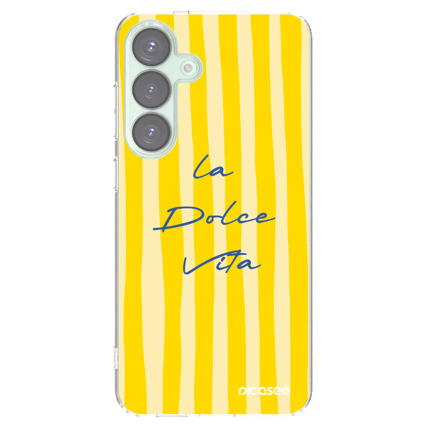 Picasee silikonowe przeźroczyste etui na Samsung Galaxy S25+ 5G - Ladolcevita