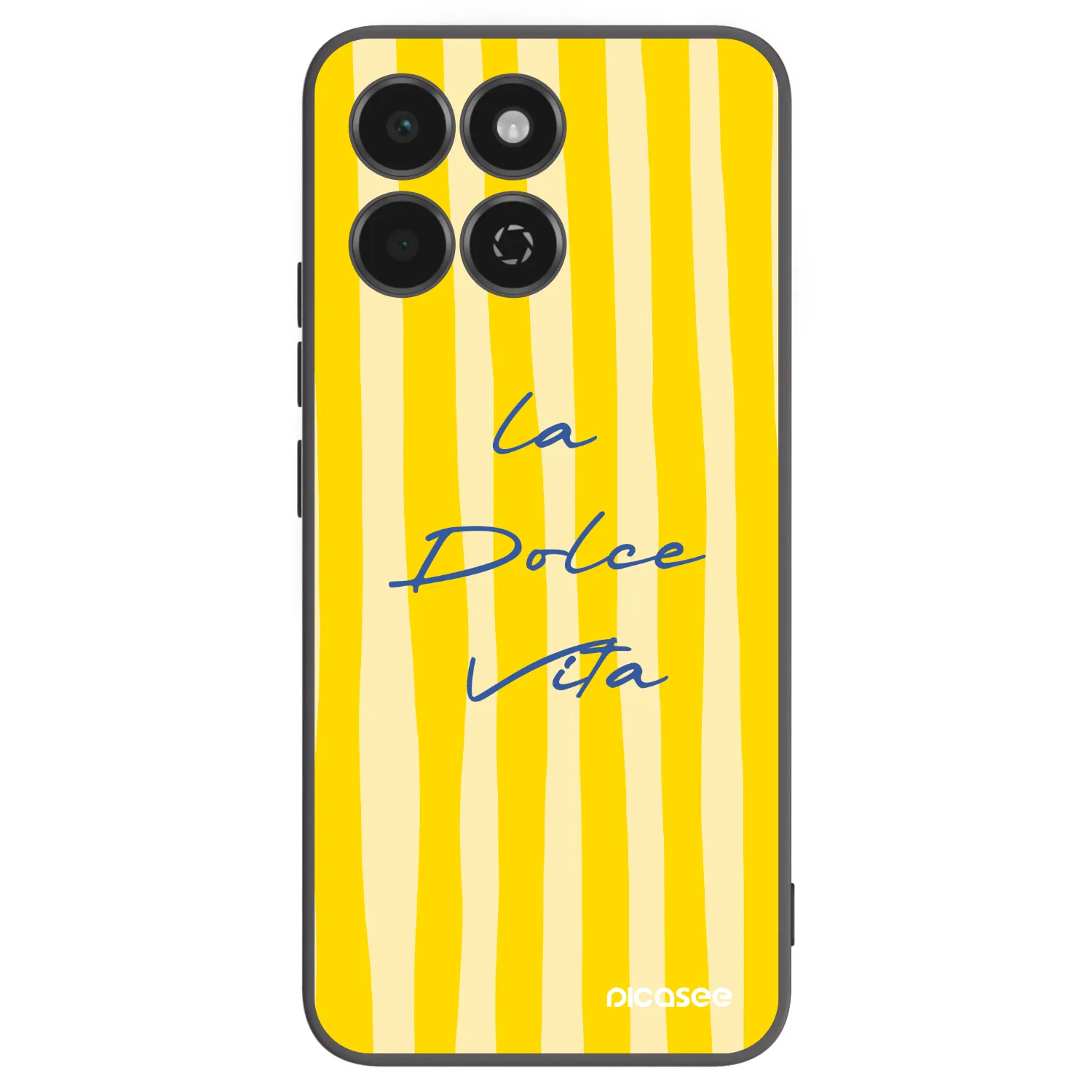 Picasee silikonowe czarne etui na Honor 200 Smart 5G - Ladolcevita