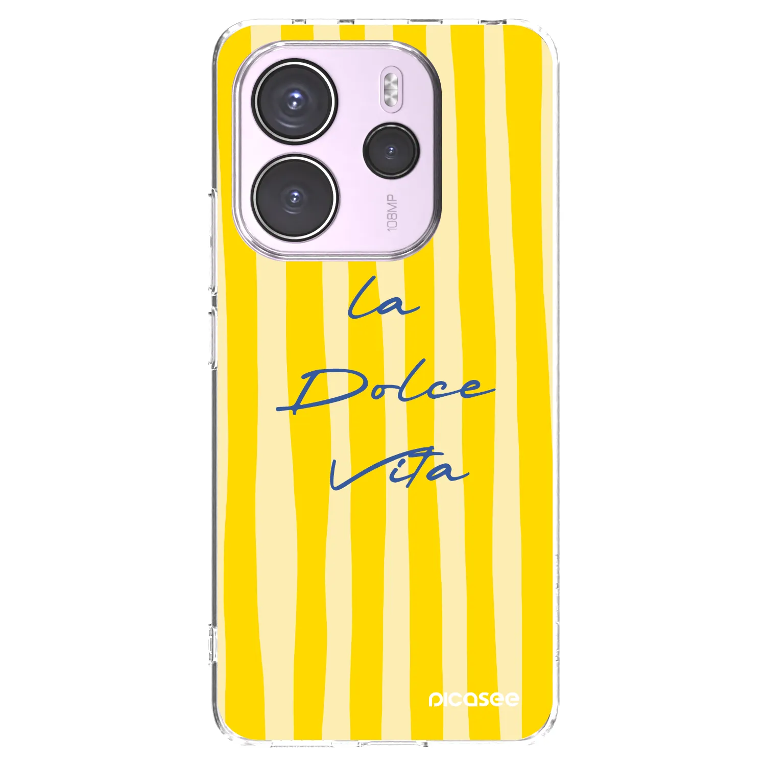 Picasee silikonowe przeźroczyste etui na Xiaomi Redmi Note 14 4G - Ladolcevita