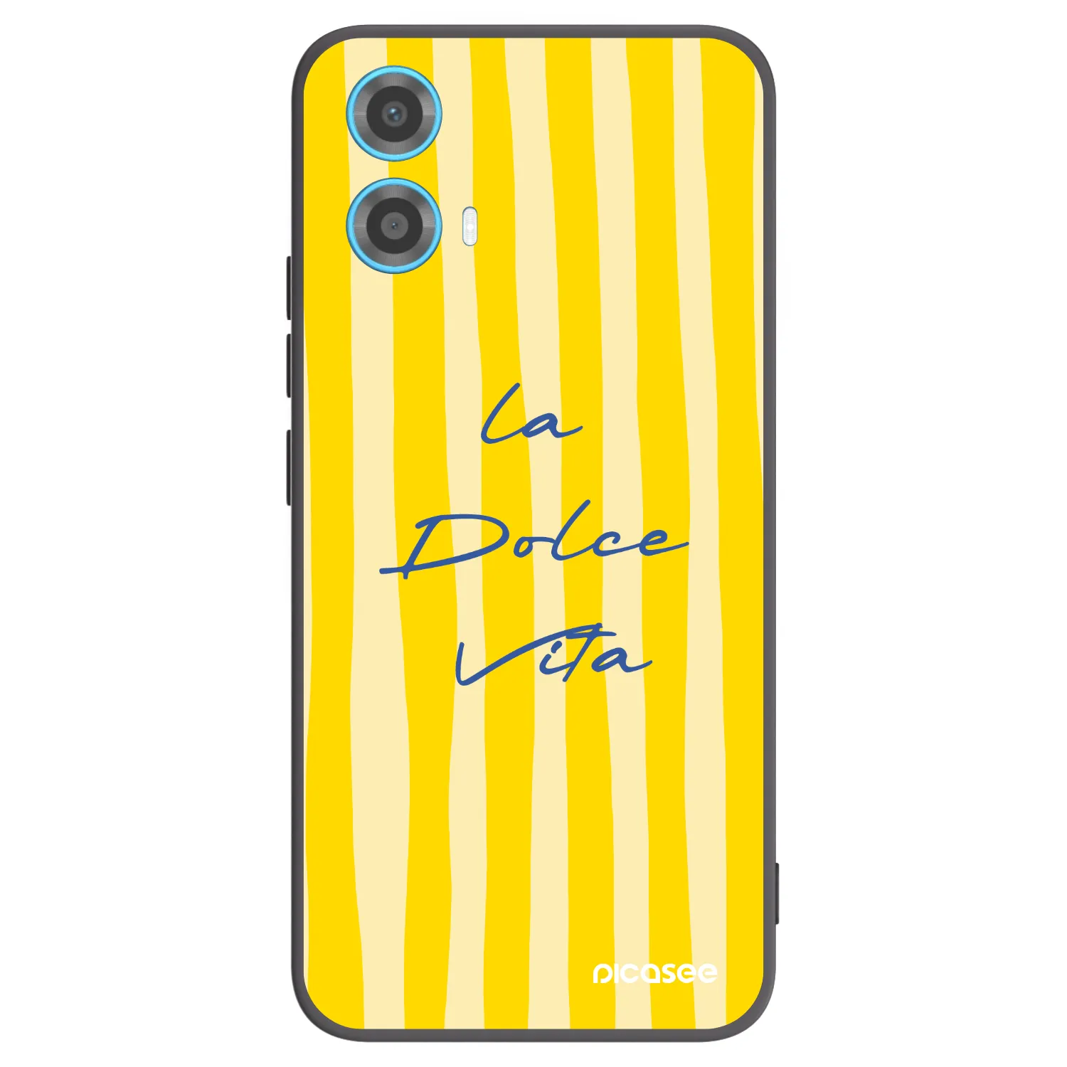 Picasee silikonowe czarne etui na Motorola Moto G34 5G - Ladolcevita