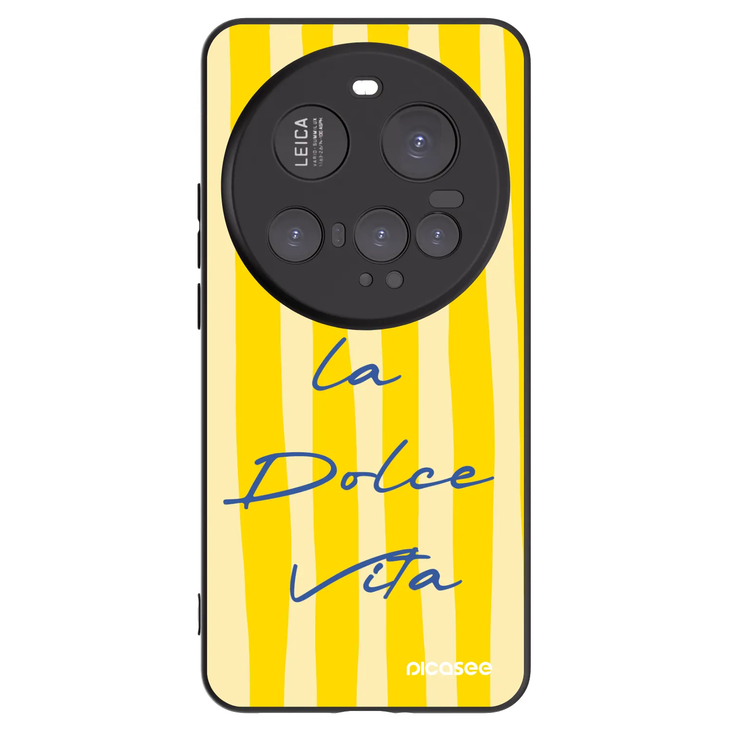 Picasee silikonowe czarne etui na Xiaomi 15 Ultra - Ladolcevita