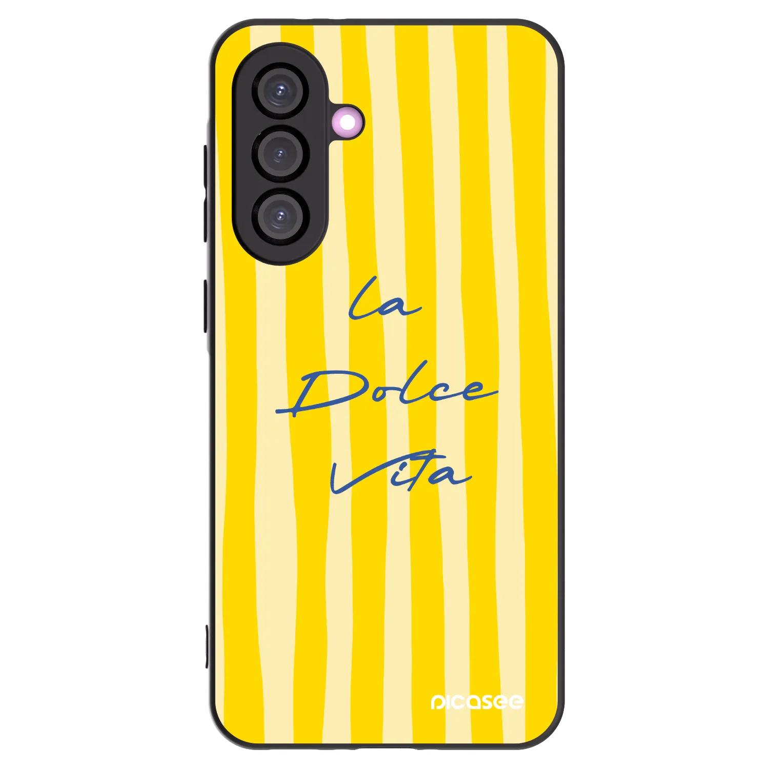 Picasee silikonowe czarne etui na Samsung Galaxy A56 5G A566B - Ladolcevita