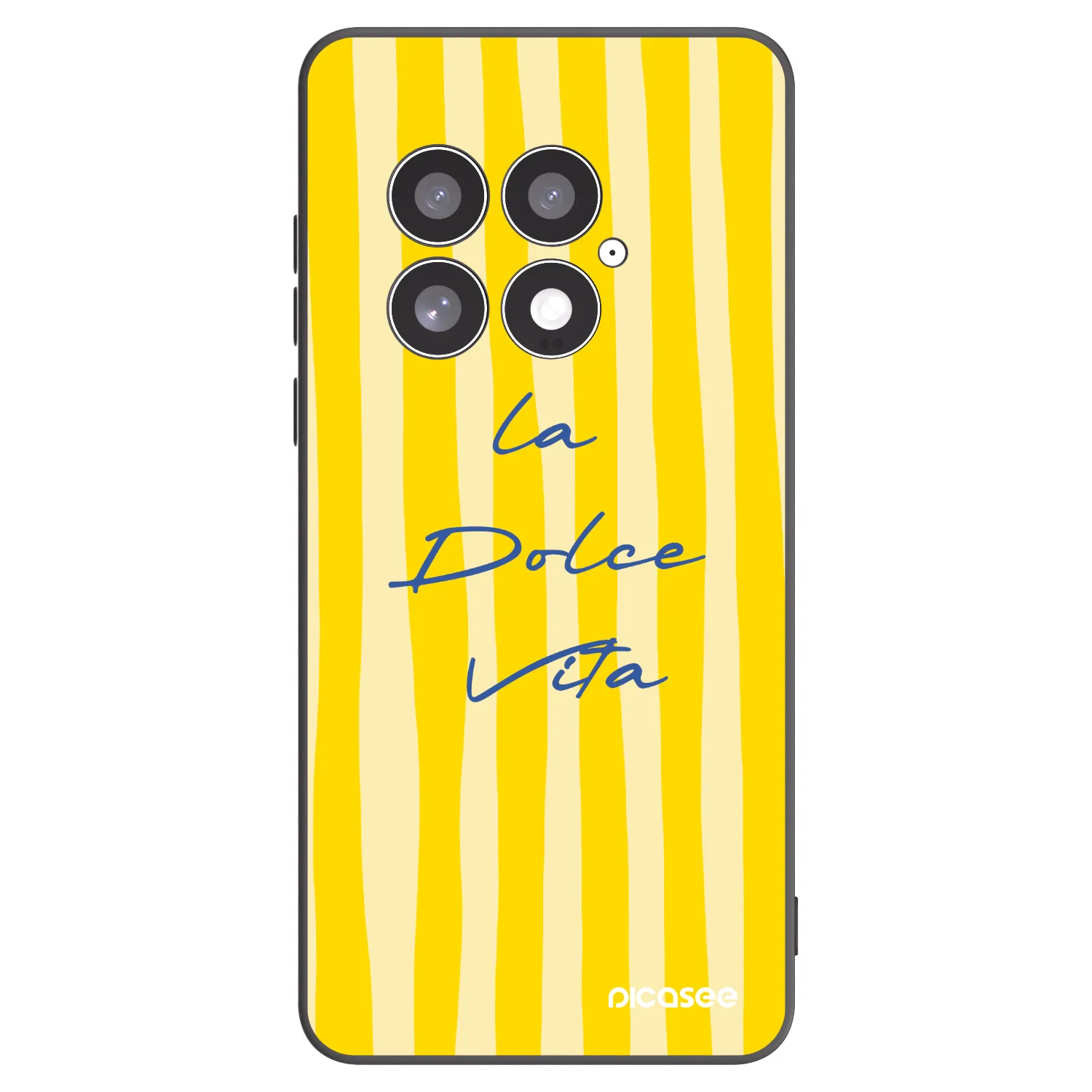 Picasee silikonowe czarne etui na OnePlus 13 5G - Ladolcevita