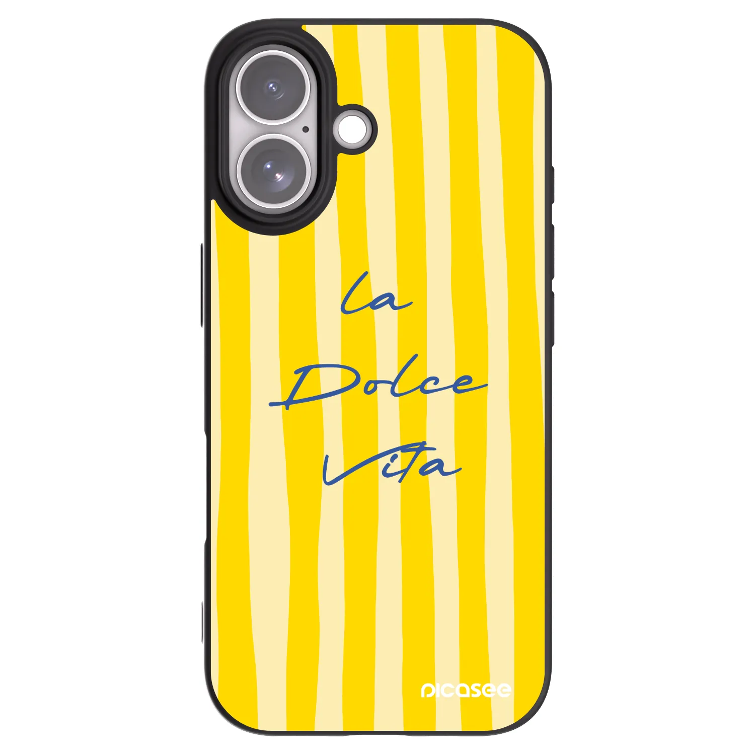 Picasee silikonowe czarne etui na Apple iPhone 17 - Ladolcevita