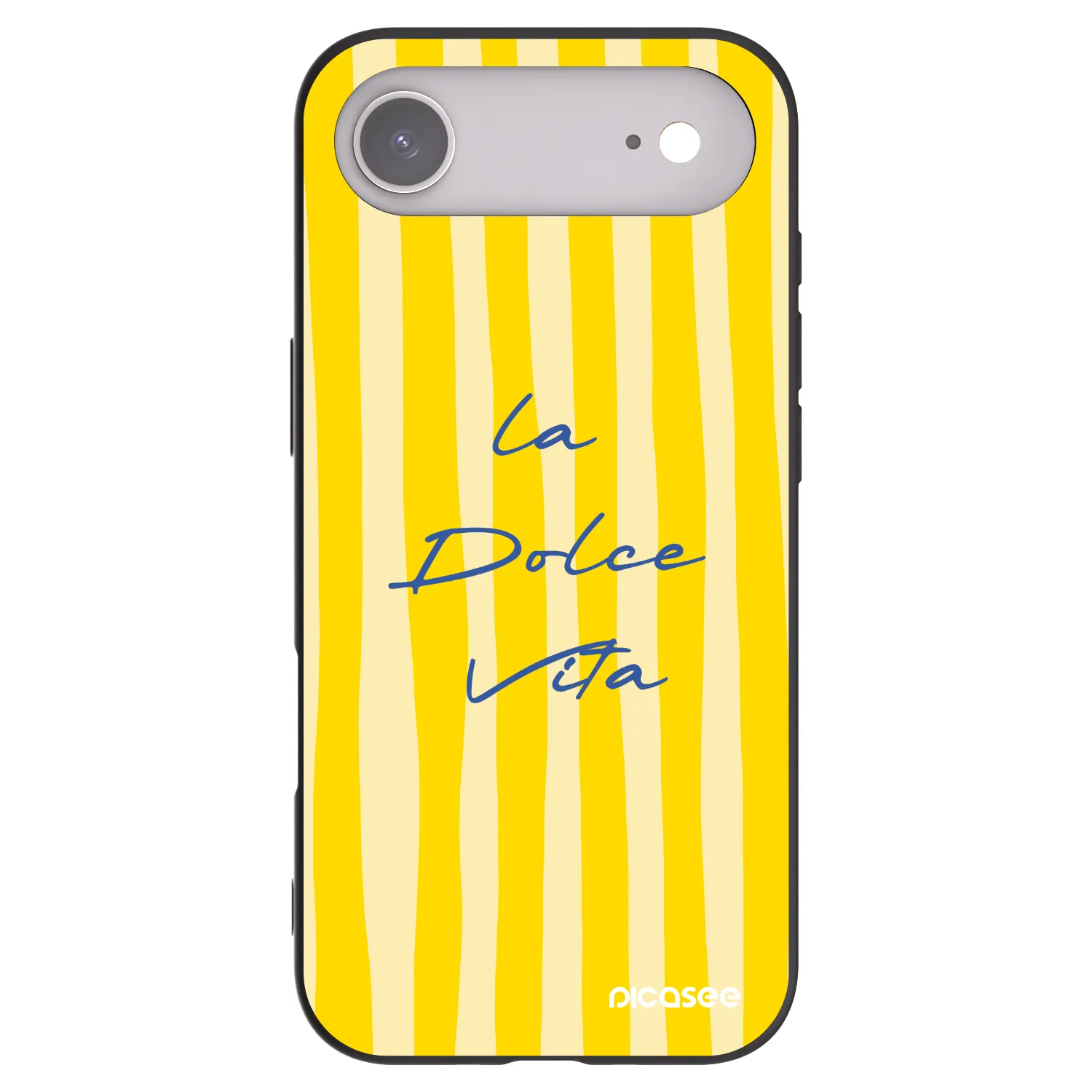 Picasee silikonowe czarne etui na Apple iPhone Air - Ladolcevita