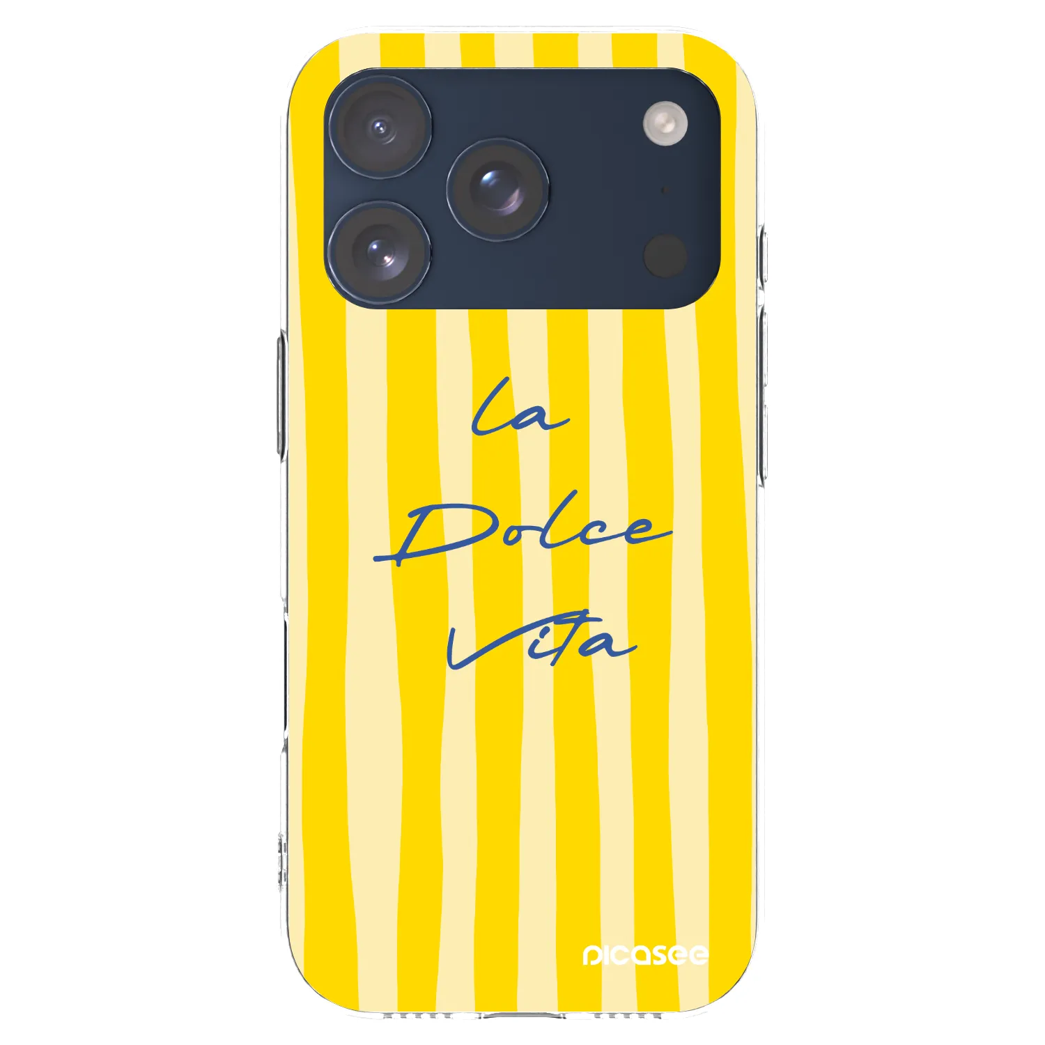 Picasee silikonowe przeźroczyste etui na Apple iPhone 17 Pro - Ladolcevita