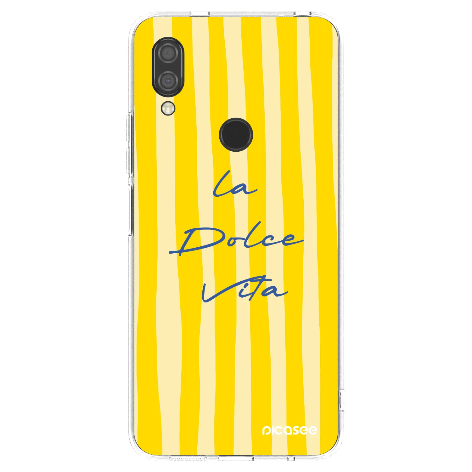 Picasee silikonowe przeźroczyste etui na Xiaomi Redmi 7 - Ladolcevita