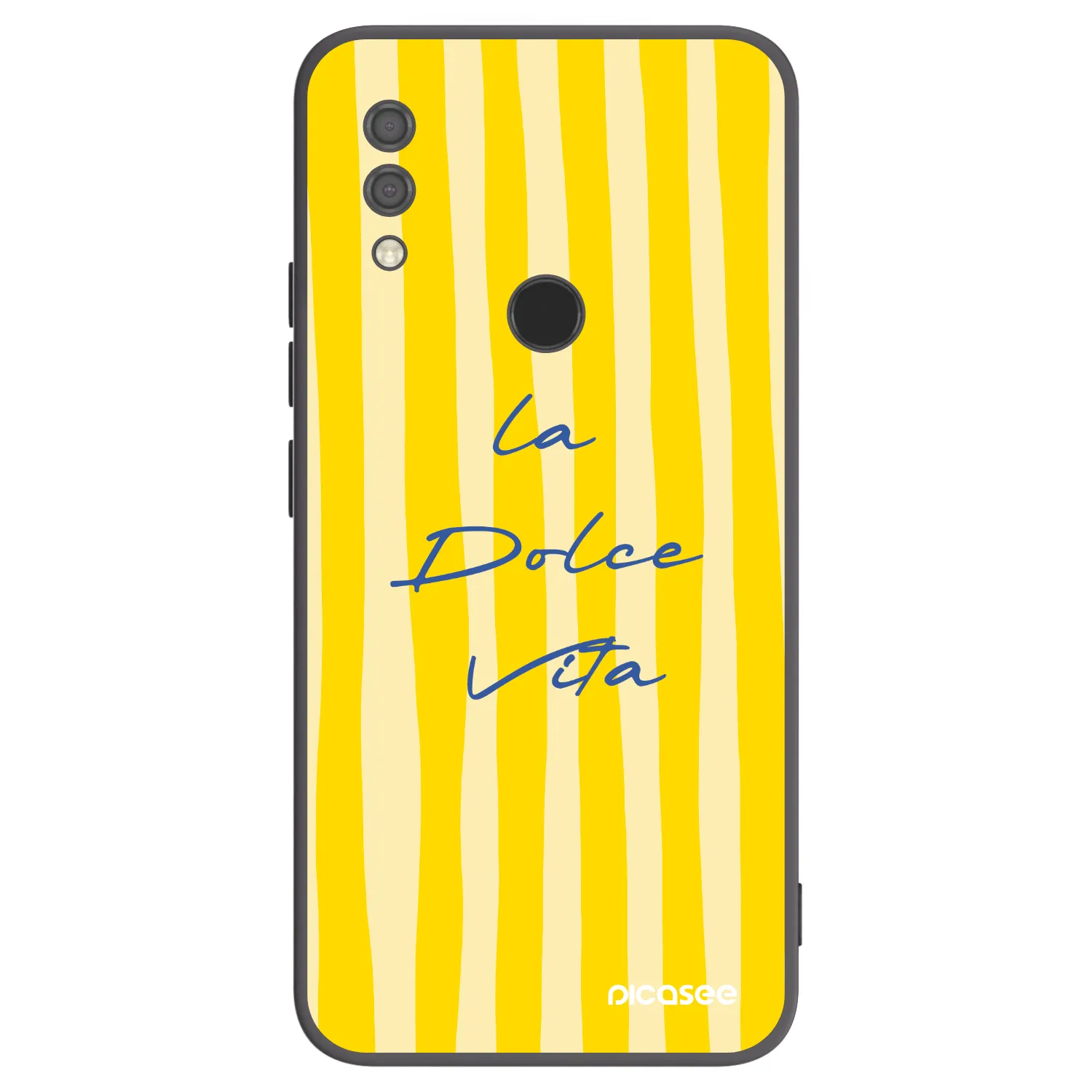 Picasee silikonowe czarne etui na Xiaomi Redmi 7 - Ladolcevita