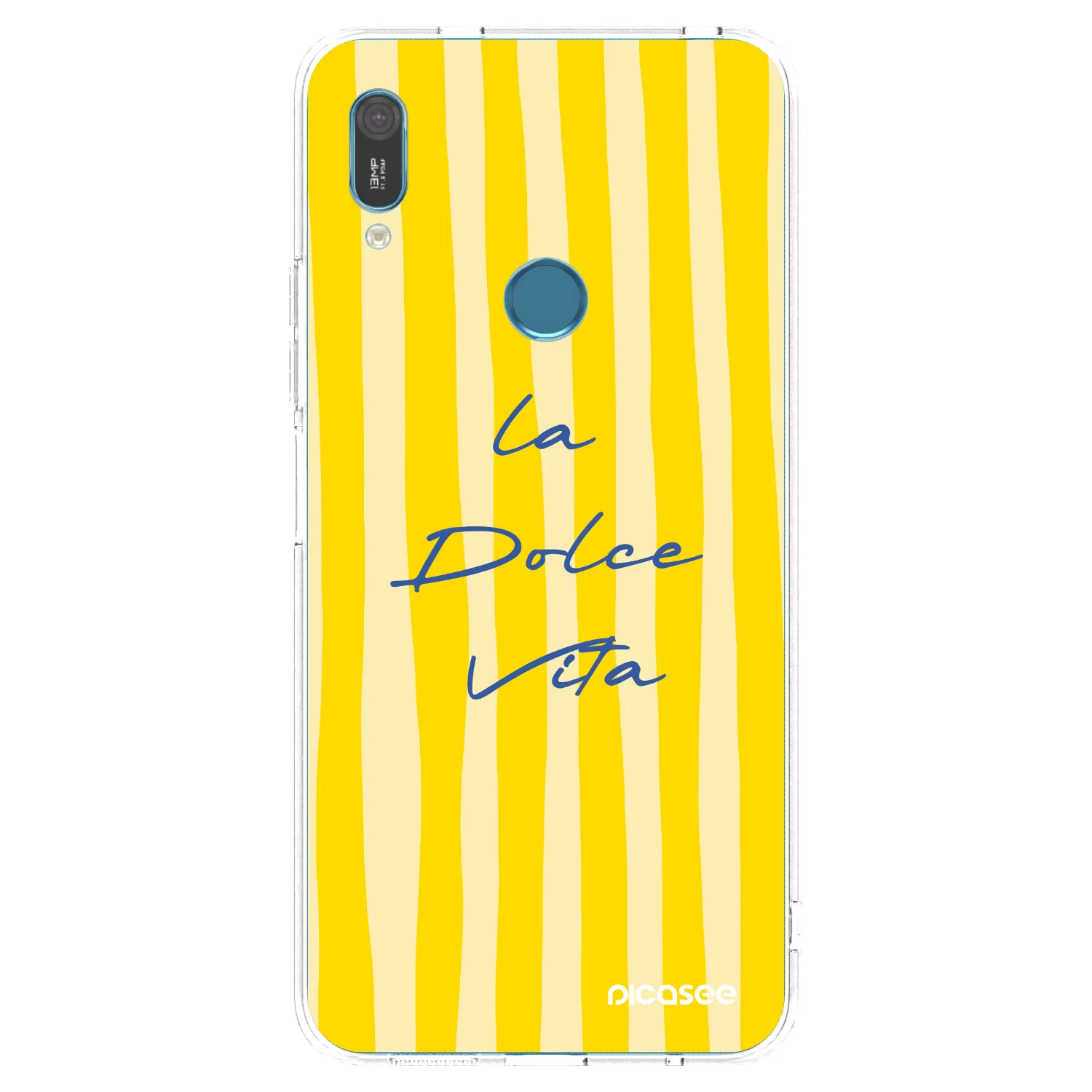 Picasee silikonowe przeźroczyste etui na Huawei Y6 2019 - Ladolcevita
