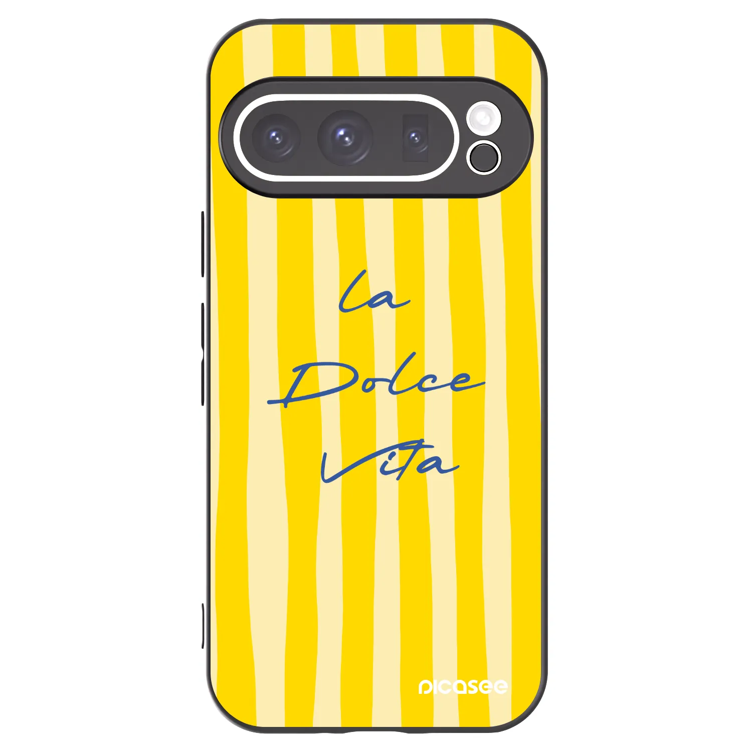 Picasee silikonowe czarne etui na Google Pixel 9 Pro XL - Ladolcevita