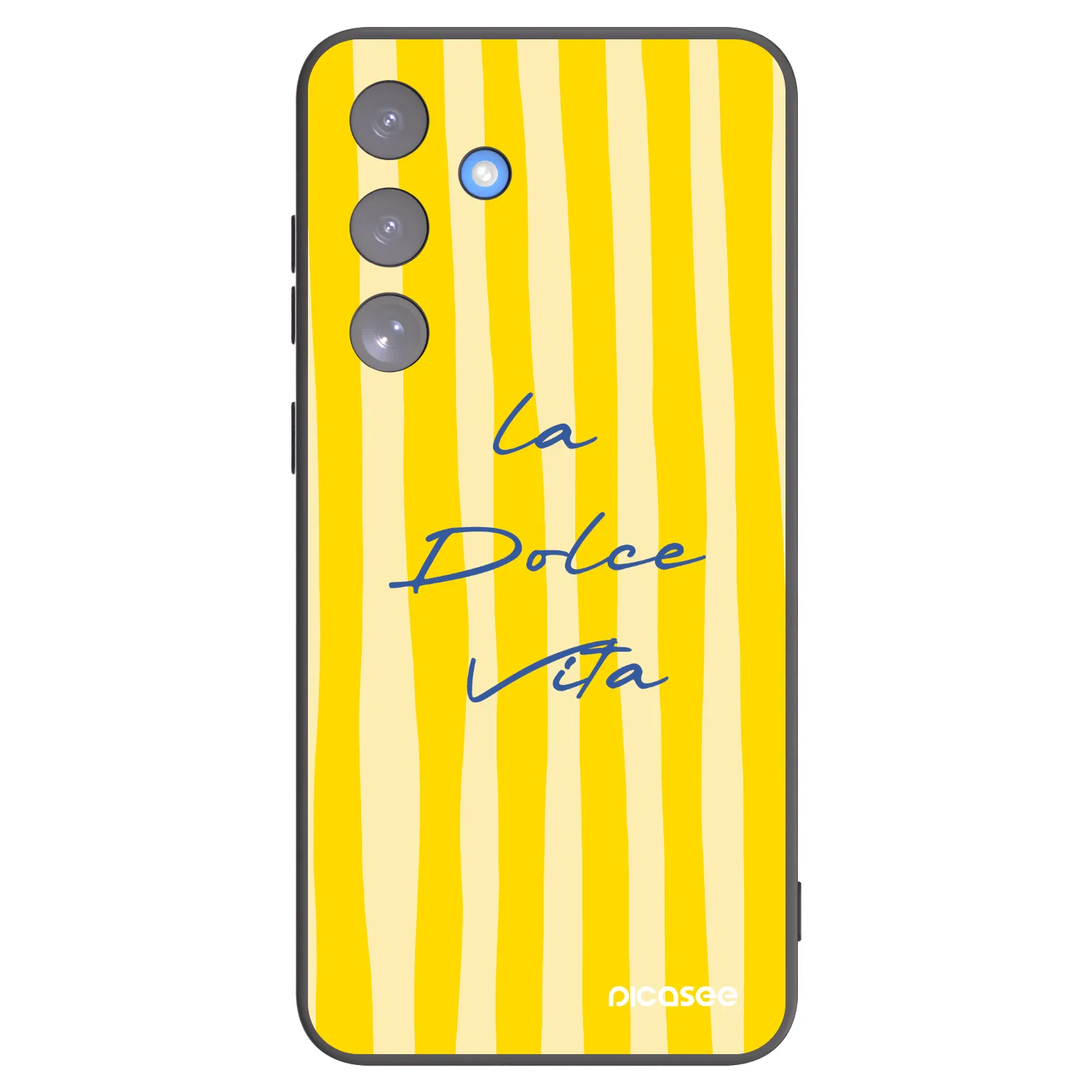Picasee silikonowe czarne etui na Samsung Galaxy S25 FE 5G - Ladolcevita