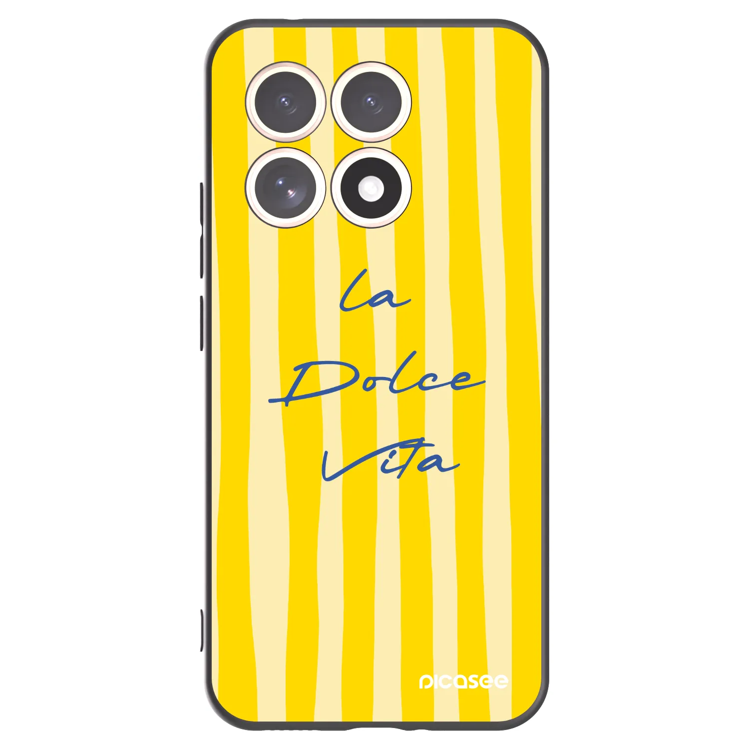 Picasee silikonowe czarne etui na Xiaomi 15T - Ladolcevita