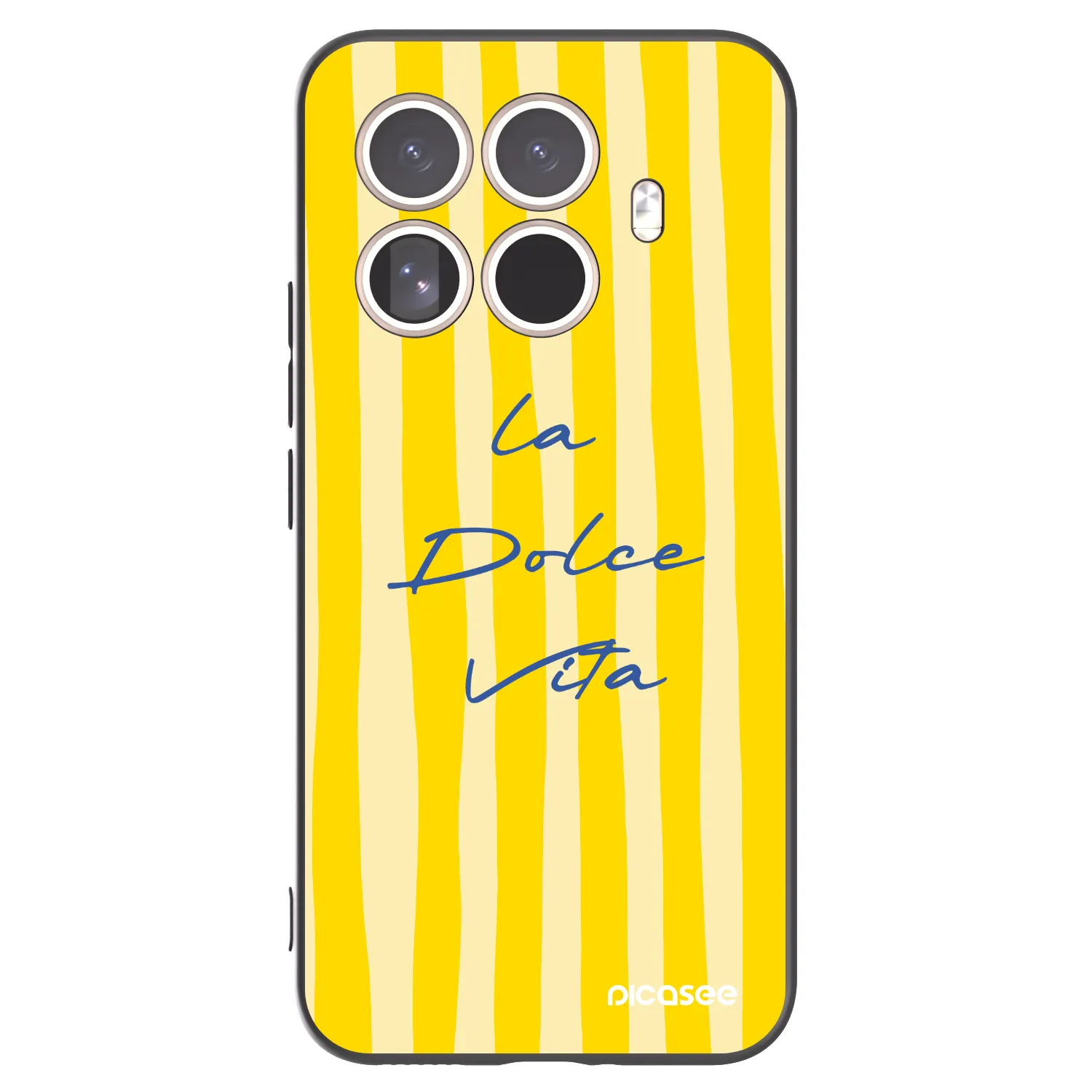 Picasee silikonowe czarne etui na Xiaomi 15T Pro - Ladolcevita