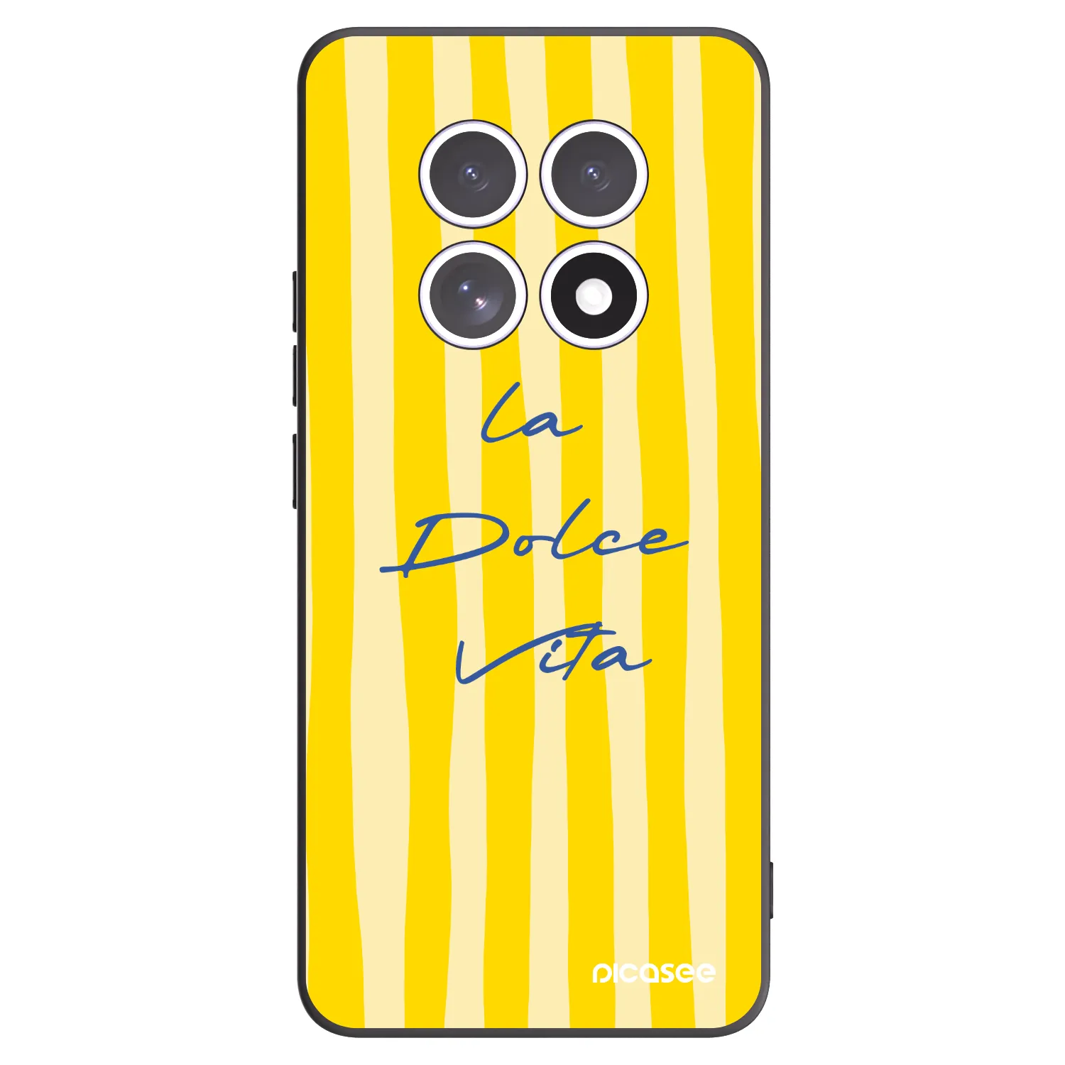Picasee silikonowe czarne etui na Xiaomi Redmi Note 15 4G - Ladolcevita