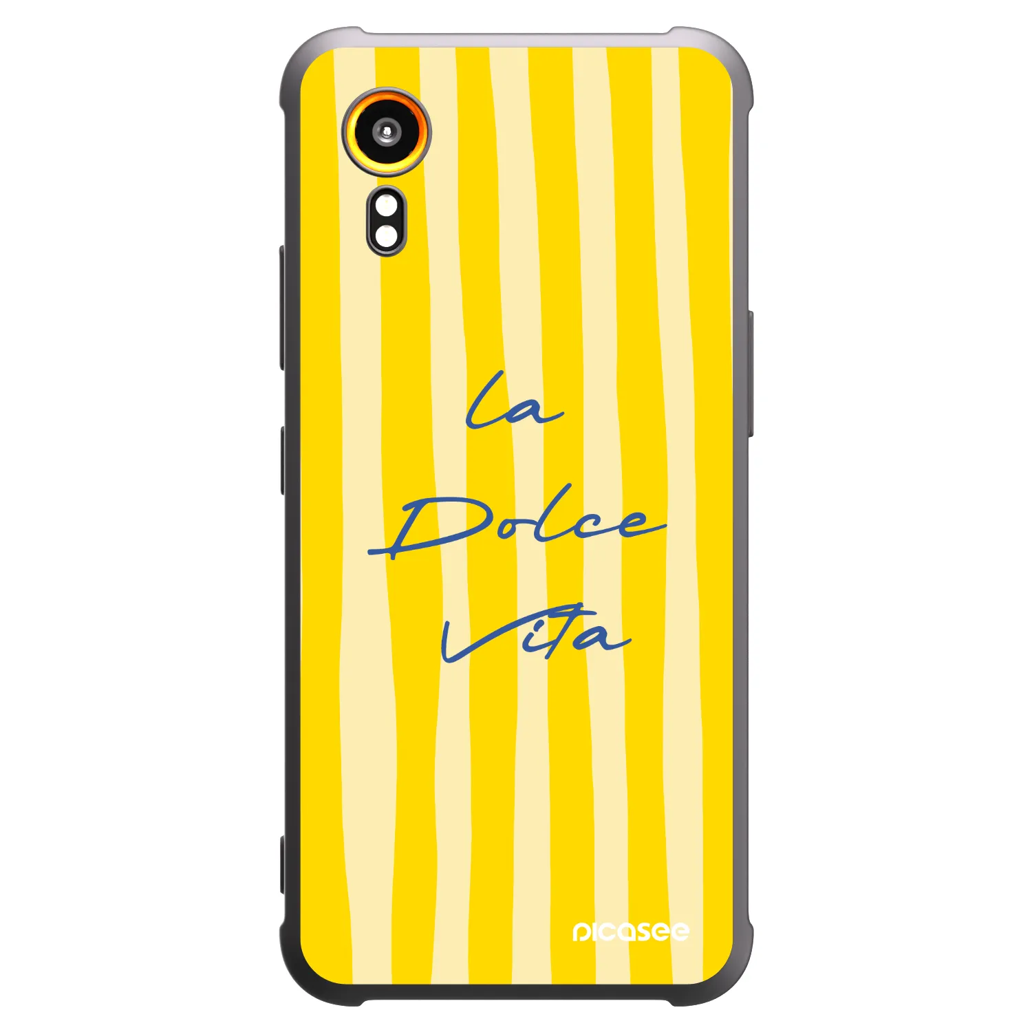 Picasee silikonowe czarne etui na Samsung Galaxy XCover 7 - Ladolcevita