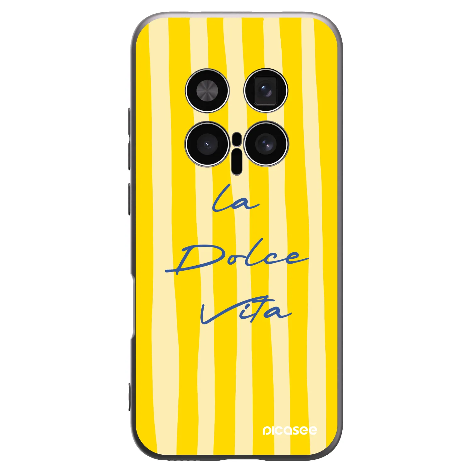 Picasee silikonowe czarne etui na Honor Magic8 Pro 5G - Ladolcevita