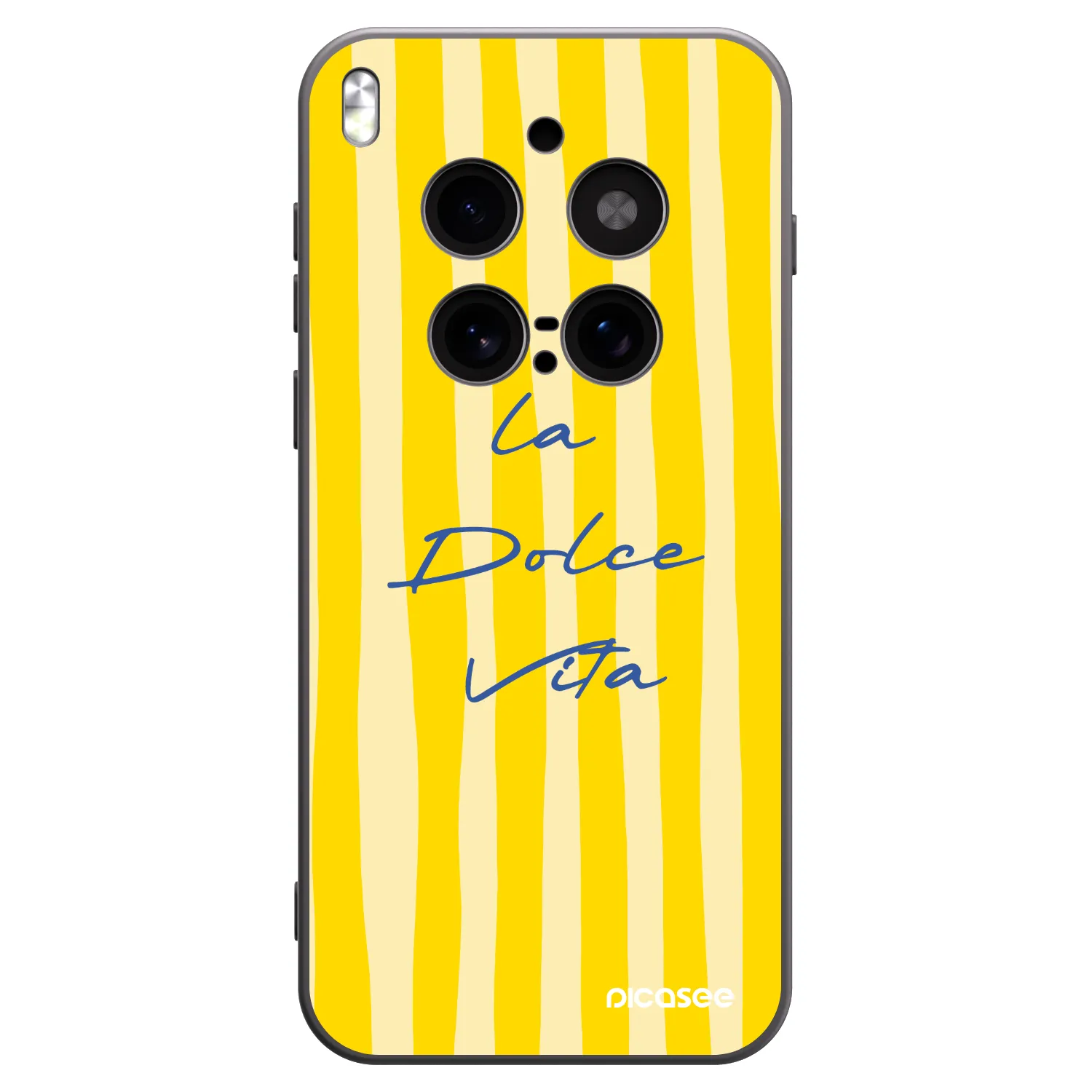 Picasee silikonowe czarne etui na Vivo X300 Pro - Ladolcevita