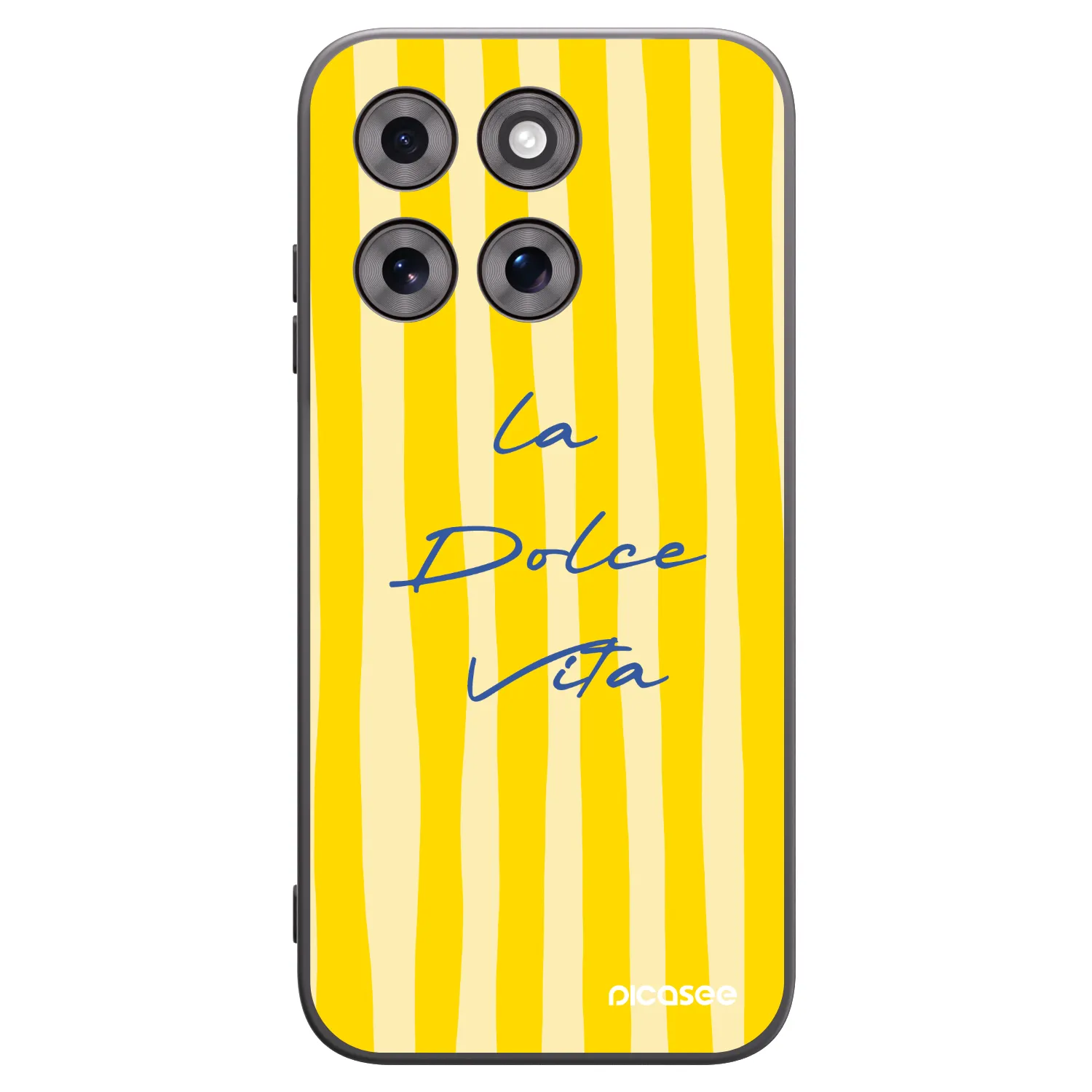 Picasee silikonowe czarne etui na Motorola Moto G77 - Ladolcevita