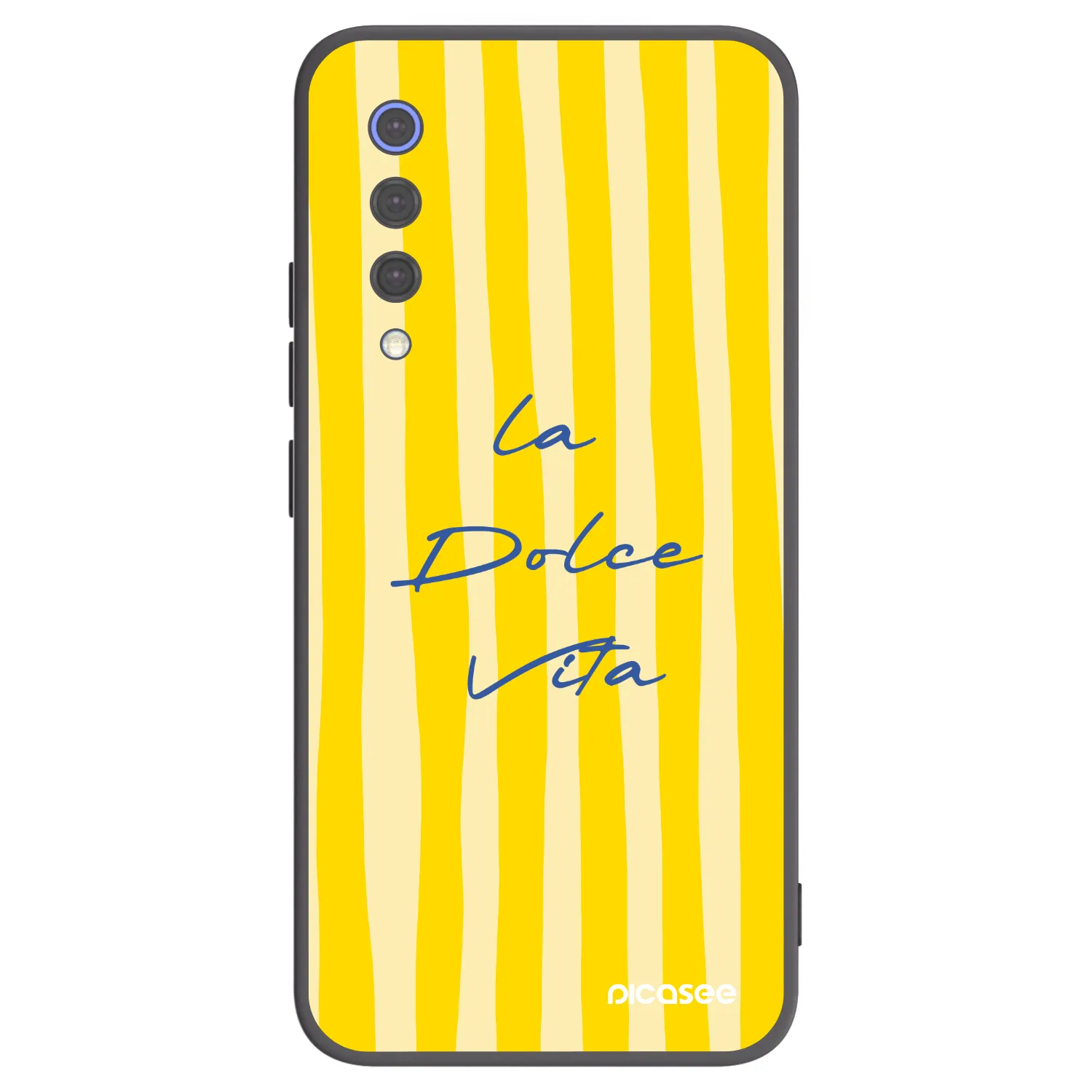 Picasee silikonowe czarne etui na Xiaomi Mi 9 SE - Ladolcevita