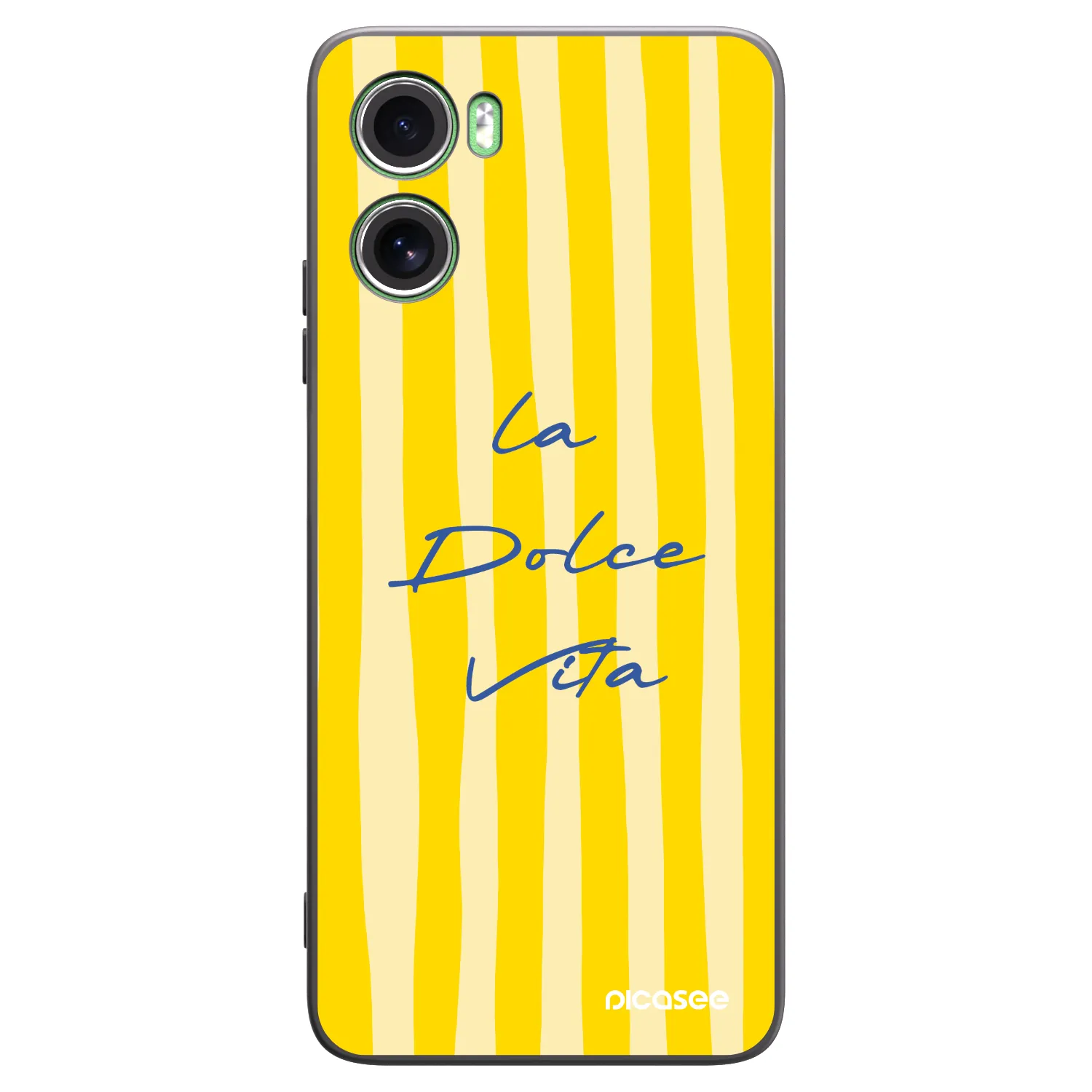 Picasee silikonowe czarne etui na Motorola Moto G06 - Ladolcevita