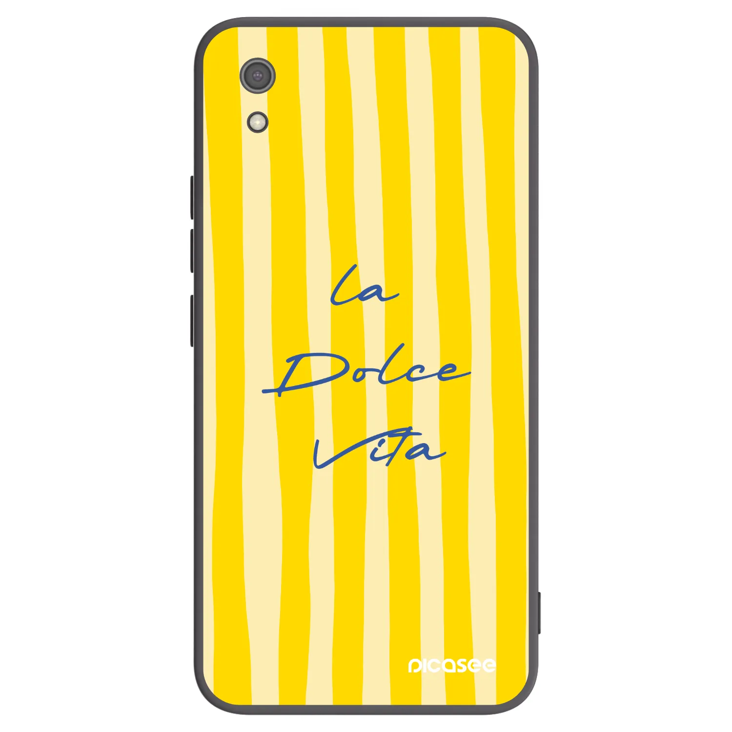 Picasee silikonowe czarne etui na Xiaomi Redmi 7A - Ladolcevita