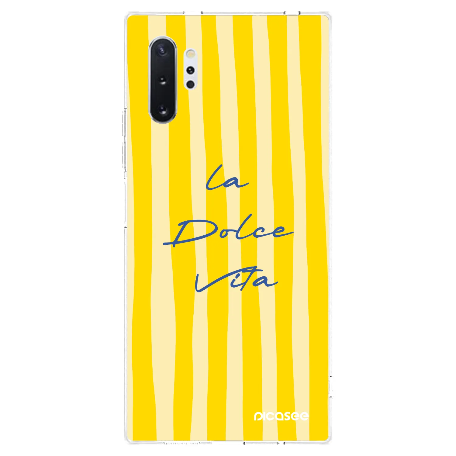 Picasee silikonowe przeźroczyste etui na Samsung Galaxy Note 10+ N975F - Ladolcevita