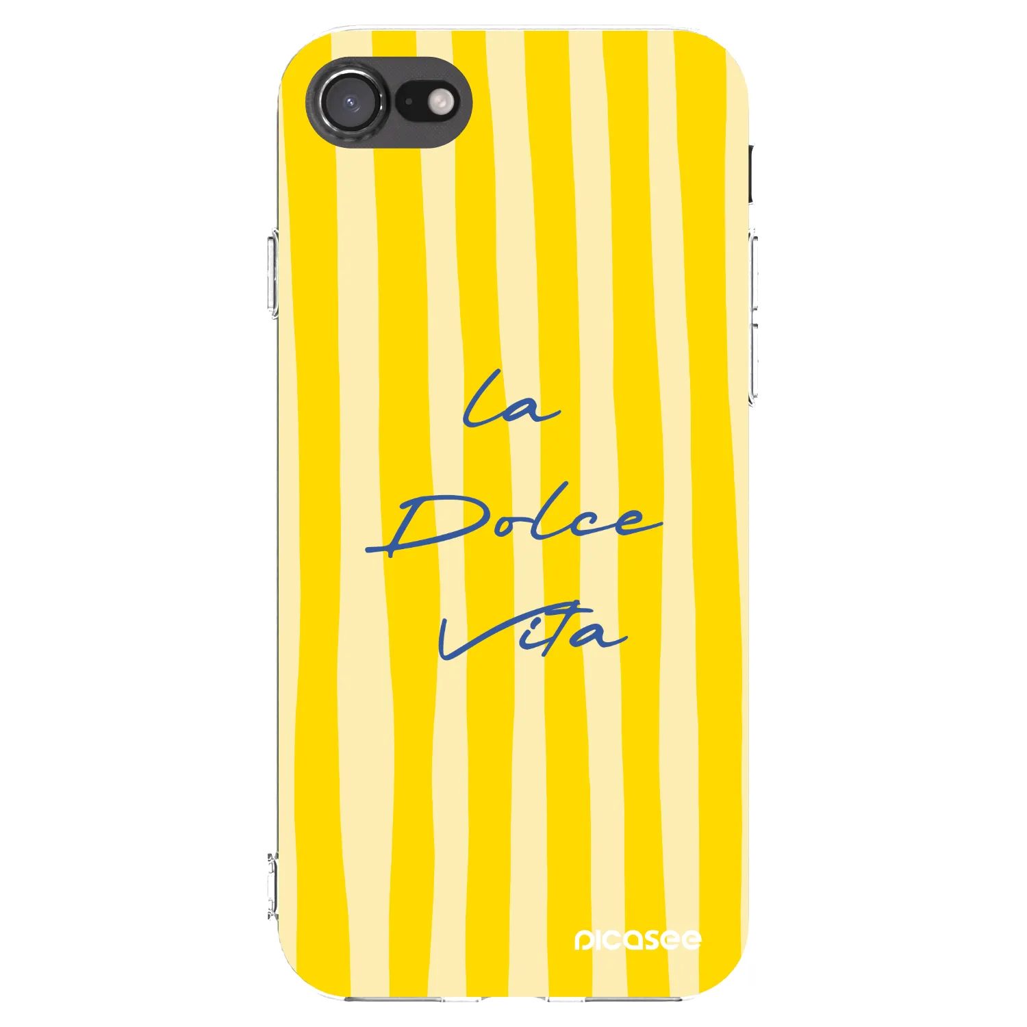Picasee silikonowe przeźroczyste etui na Apple iPhone 8 - Ladolcevita