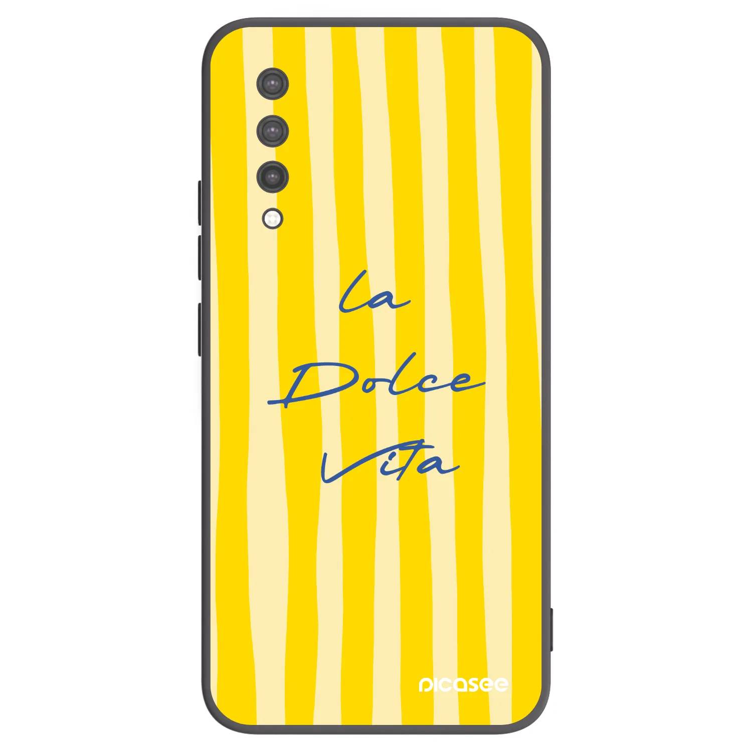 Picasee silikonowe czarne etui na Xiaomi Mi 9 Lite - Ladolcevita