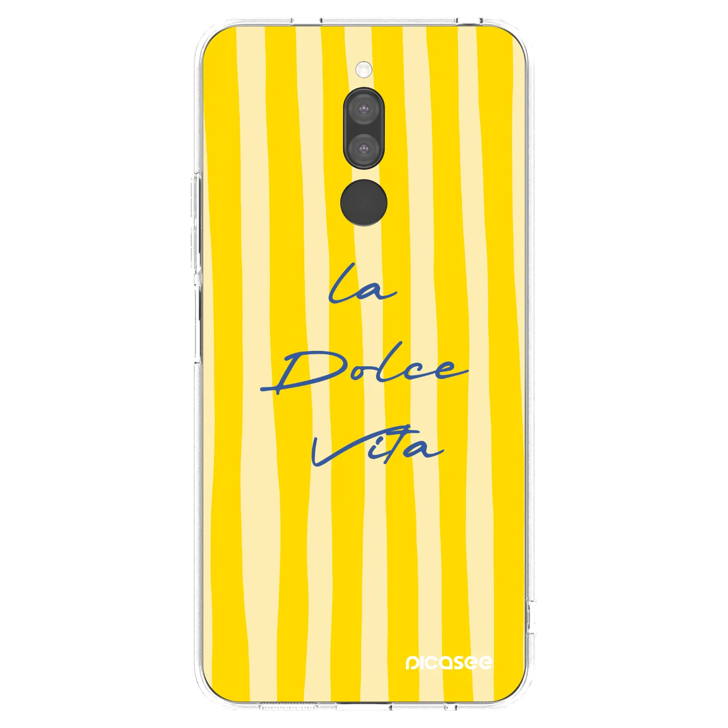 Picasee silikonowe przeźroczyste etui na Xiaomi Redmi 8 - Ladolcevita