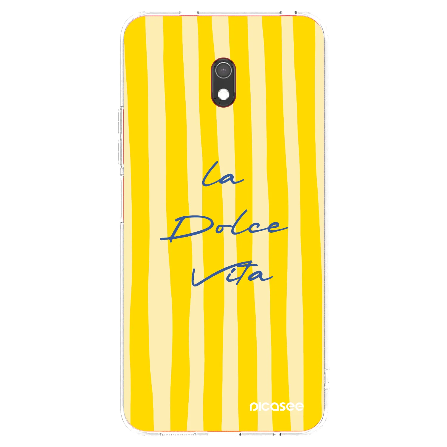 Picasee silikonowe przeźroczyste etui na Xiaomi Redmi 8A - Ladolcevita