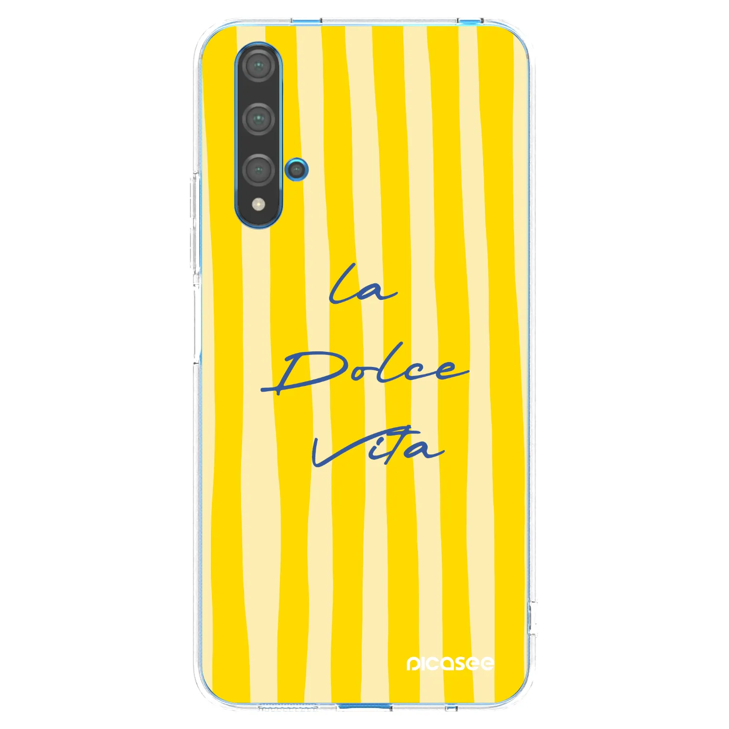 Picasee silikonowe przeźroczyste etui na Huawei Nova 5T - Ladolcevita