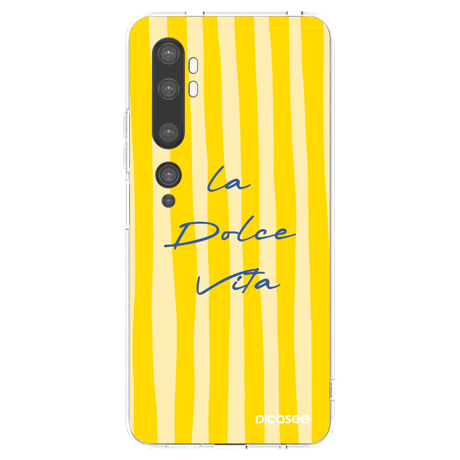 Picasee silikonowe przeźroczyste etui na Xiaomi Mi Note 10 (Pro) - Ladolcevita