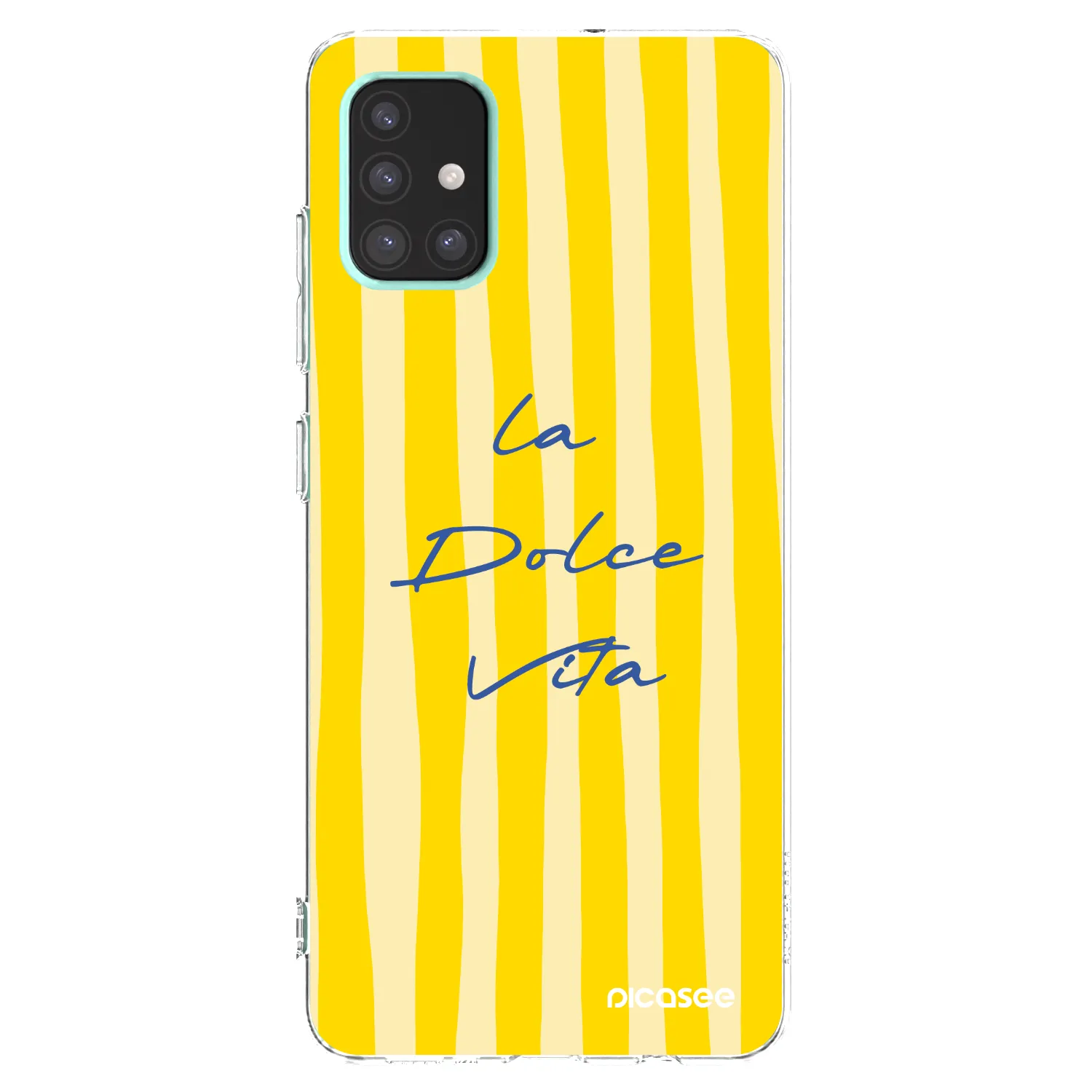 Picasee silikonowe przeźroczyste etui na Samsung Galaxy A51 A515F - Ladolcevita