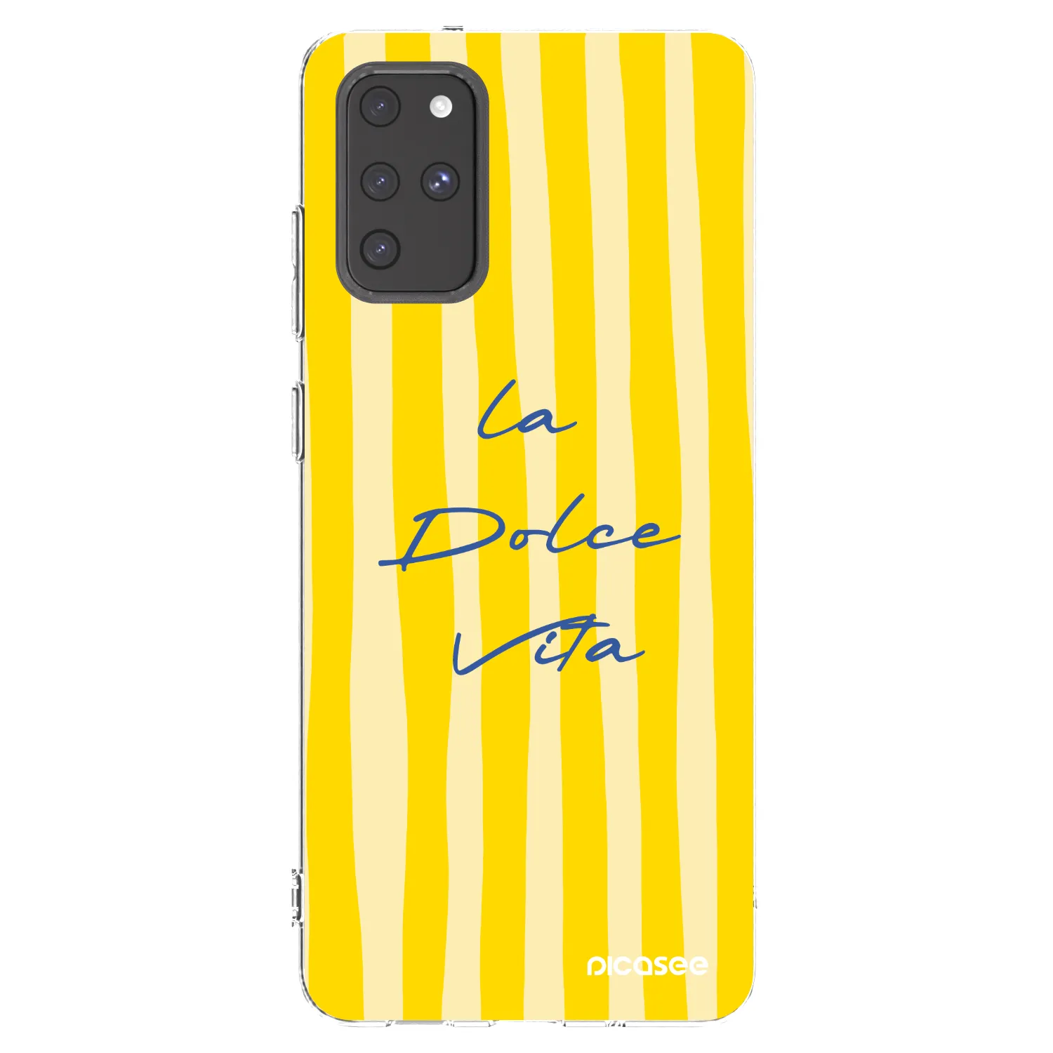 Picasee silikonowe przeźroczyste etui na Samsung Galaxy S20+ G985F - Ladolcevita