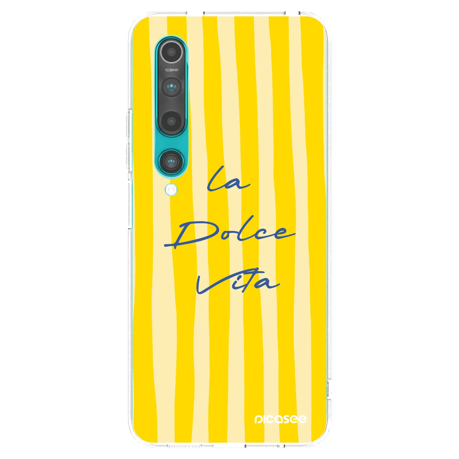 Picasee silikonowe przeźroczyste etui na Xiaomi Mi 10 - Ladolcevita