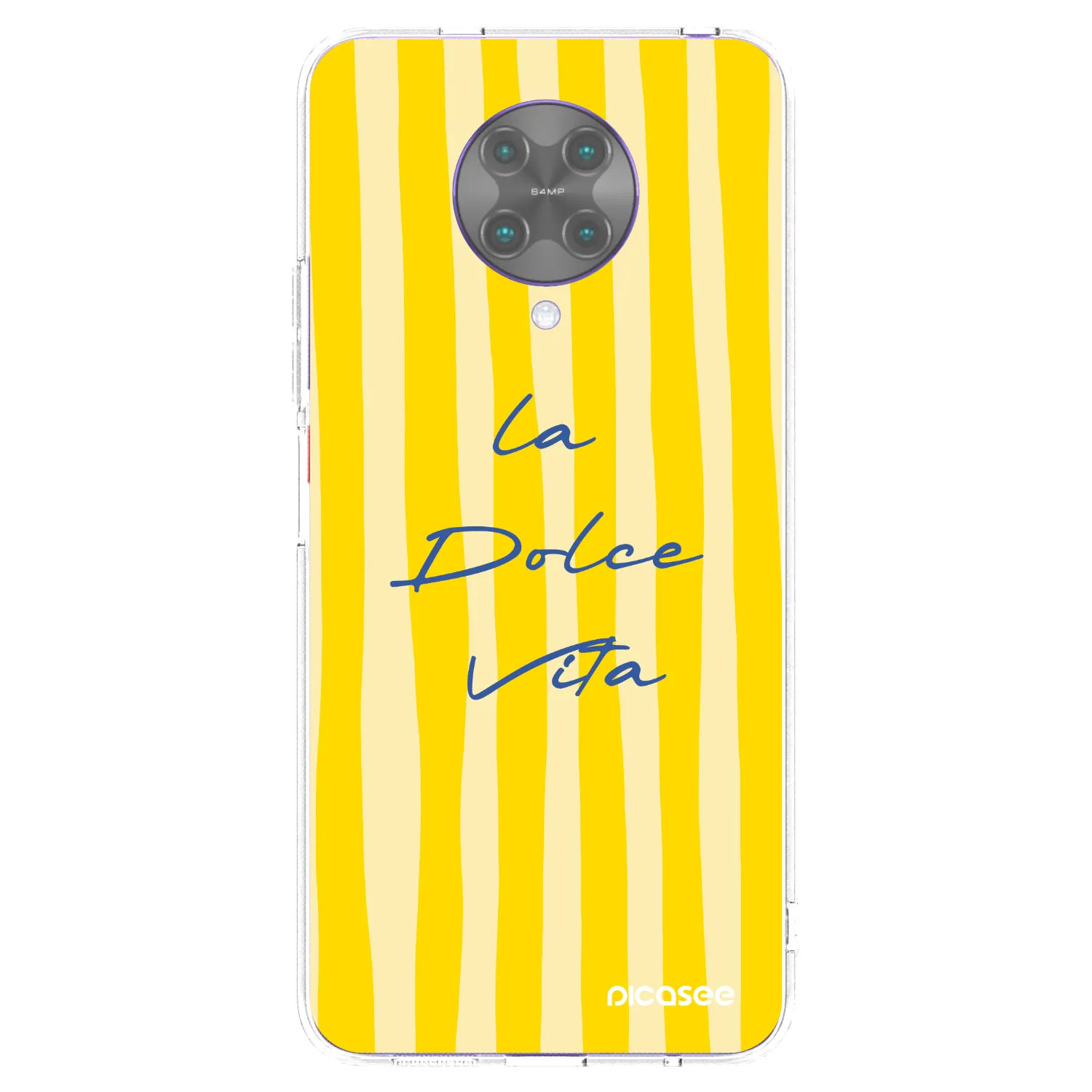 Picasee silikonowe przeźroczyste etui na Xiaomi Poco F2 Pro - Ladolcevita
