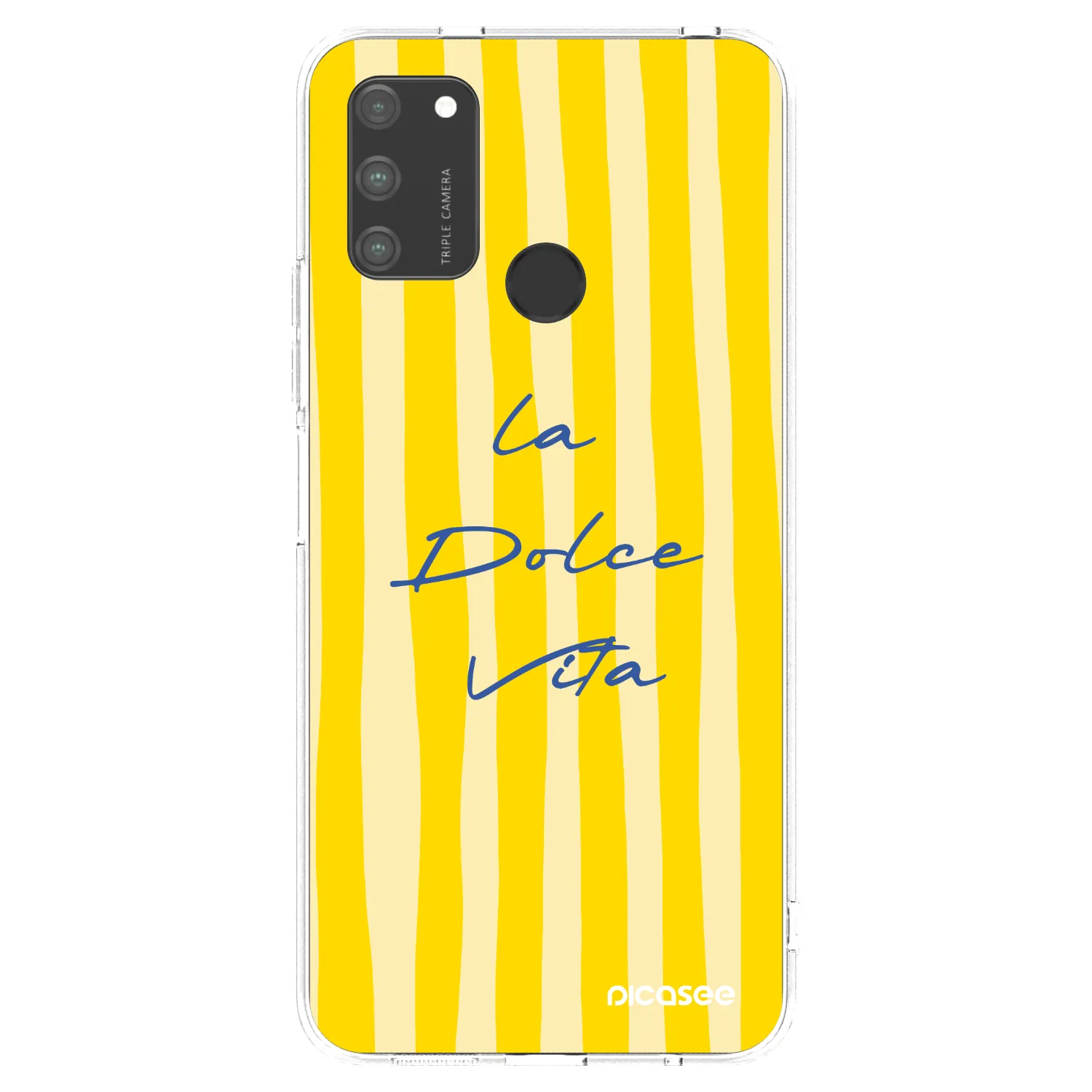 Picasee silikonowe przeźroczyste etui na Honor 9A - Ladolcevita