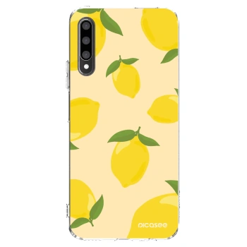 Picasee silikonowe przeźroczyste etui na Honor 9X Pro - Limoncella