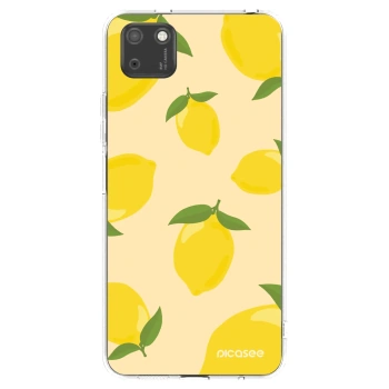 Picasee silikonowe przeźroczyste etui na Huawei Y5P - Limoncella