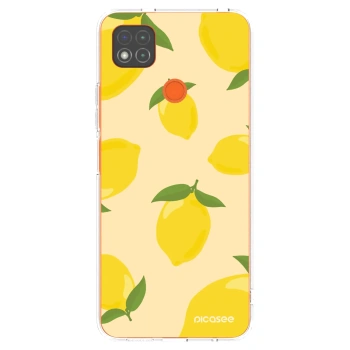 Picasee silikonowe przeźroczyste etui na Xiaomi Redmi 9C - Limoncella