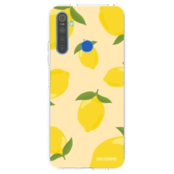 Picasee silikonowe przeźroczyste etui na Realme 5 - Limoncella