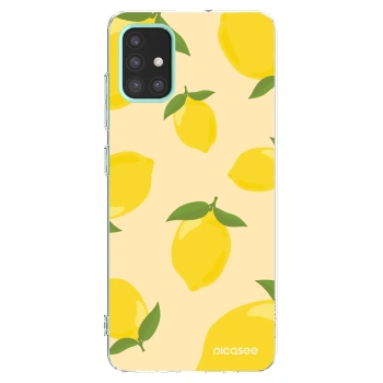 Picasee silikonowe przeźroczyste etui na Samsung Galaxy M31s - Limoncella