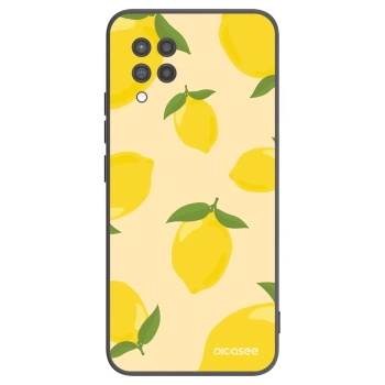 Picasee silikonowe czarne etui na Samsung Galaxy A42 A426B - Limoncella