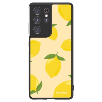 Picasee ULTIMATE CASE na Samsung Galaxy S21 Ultra 5G G998B - Limoncella