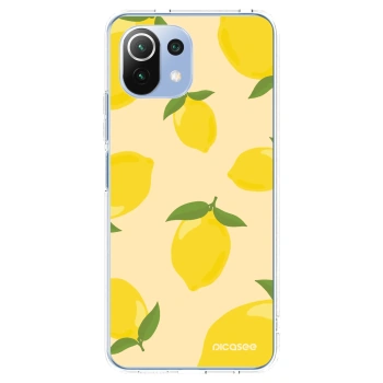Picasee silikonowe przeźroczyste etui na Xiaomi Mi 11 Lite - Limoncella