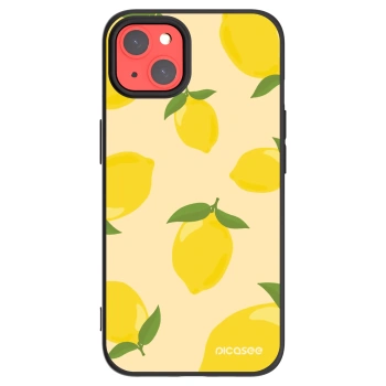 Picasee silikonowe czarne etui na Apple iPhone 13 - Limoncella